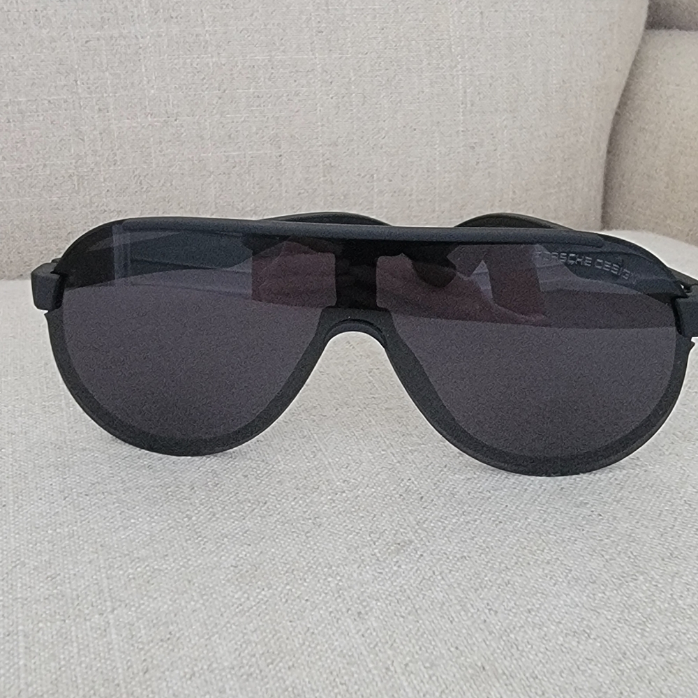 Porsche Design Men's Black Shield Sunglasses